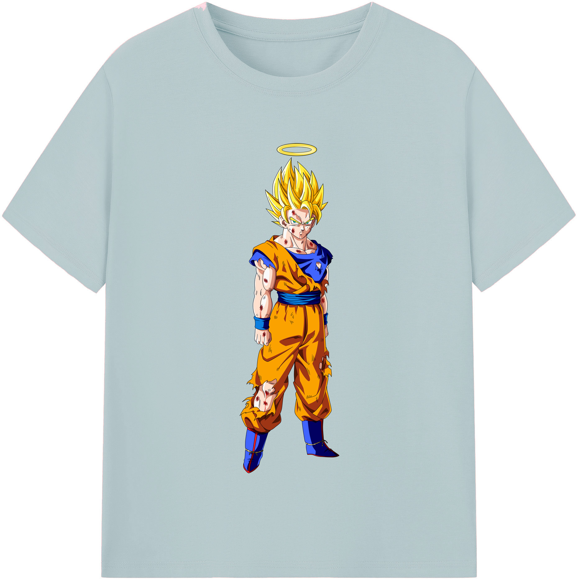 （画像用） ドラゴンボール 孫悟空（そん ごくう）Son Goku カカロット DRAGON BALL Kakarotto 綿100％半袖Tシャツ（フロントプリント）